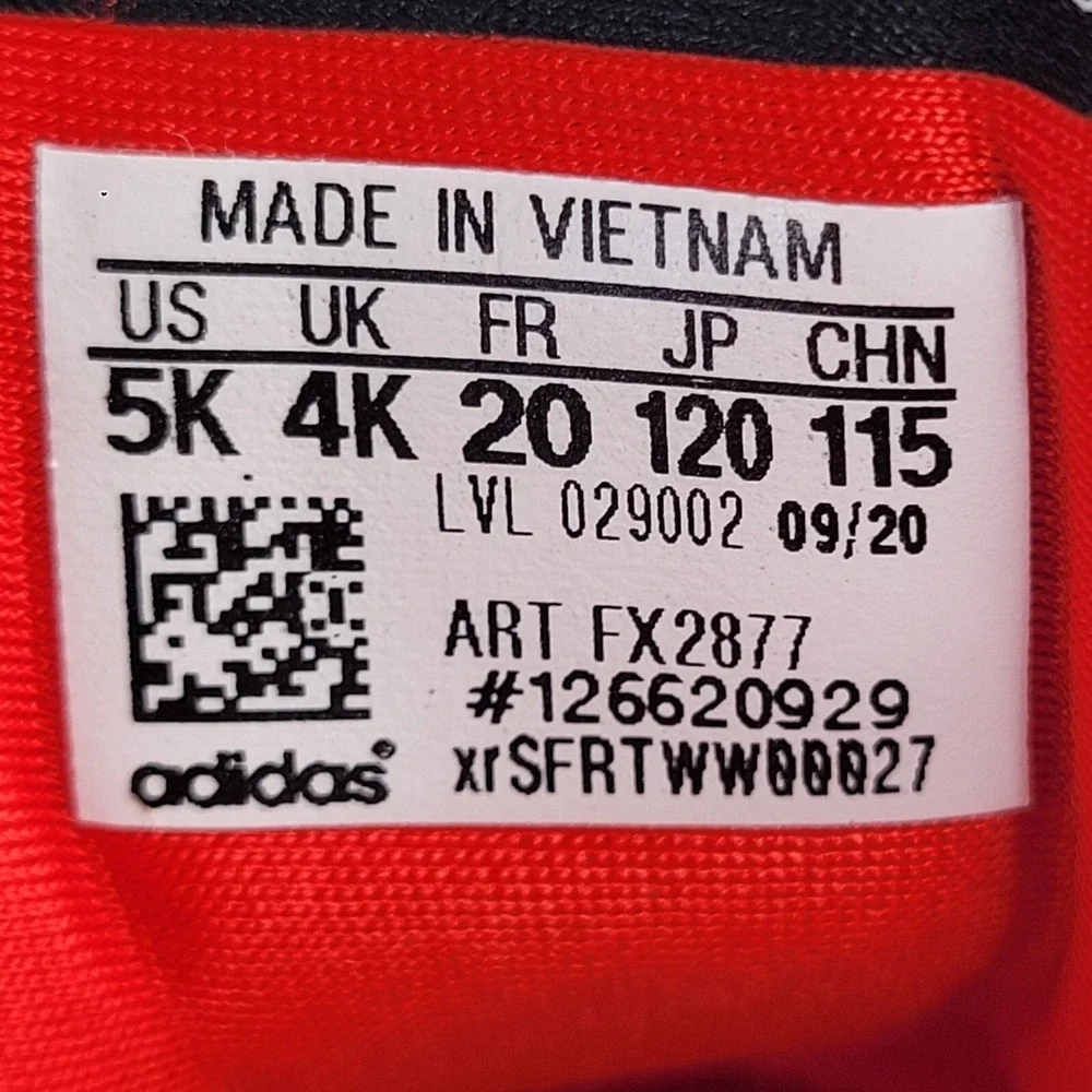 Adidas X Lego Shoes Toddlers 5.5K Baby Red  Sport Infant Sneakers FX2877
